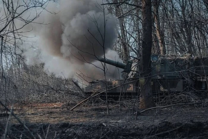 Лінія фронту на 17 квітня