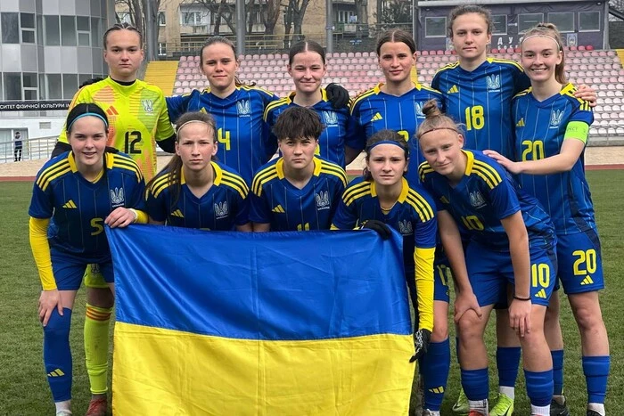 Изображение молодежной женской футбольной сборной Украины