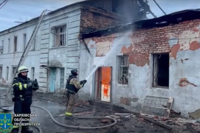 Харьковщину атаковал «герань»: видео последствий
