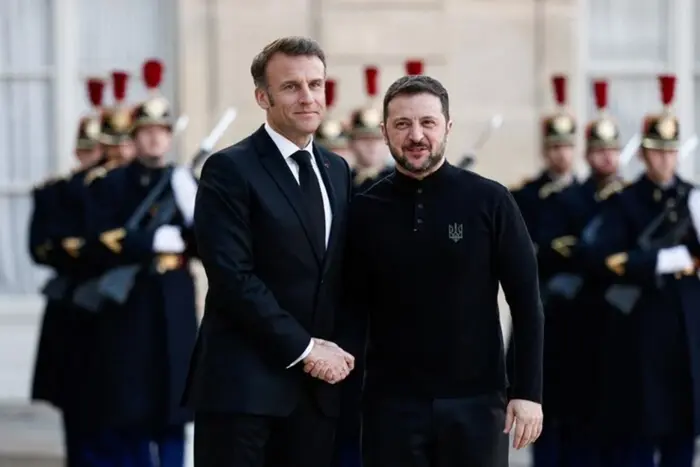 Зустріч Зеленського та Макрона на ЗАЕС