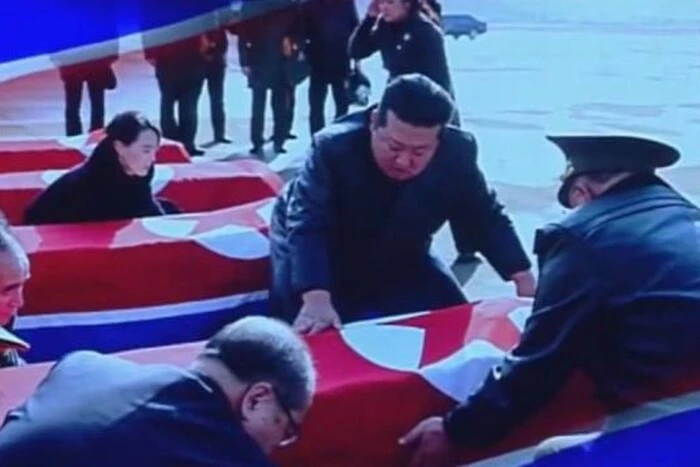 Kim Jong Un 'trauerte' um die nordkoreanischen Soldaten, die im Krieg gegen die Ukraine gefallen sind