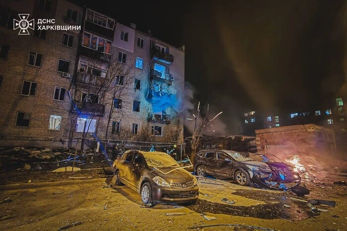 Дрони обстрілюють Харків - страшні наслідки