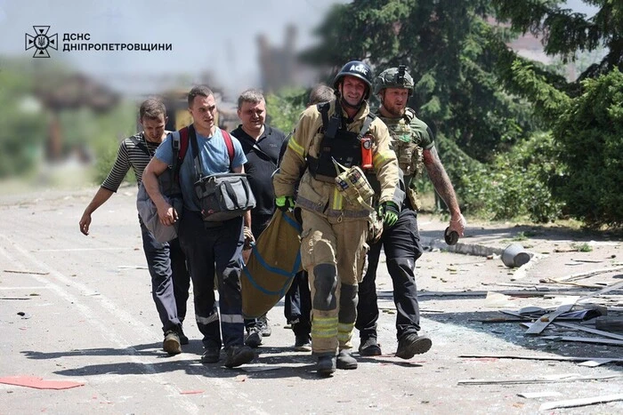 The number of casualties in Dnipro increased after the attack on June 24