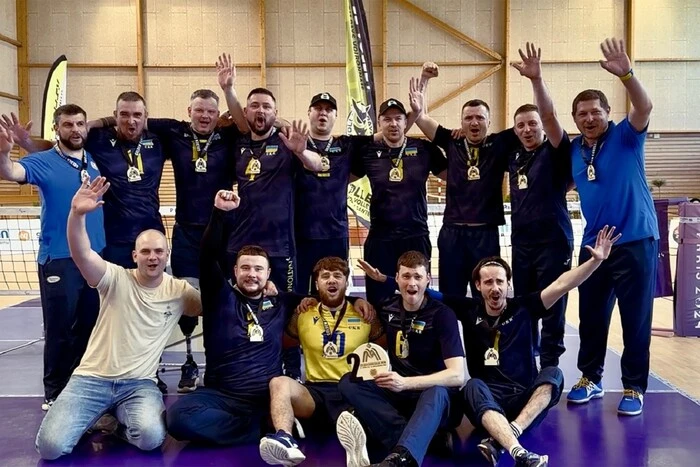 Reprezentacja Ukrainy w siatkówce siedzącej zdobyła srebrny medal Złotej Ligi Europejskiej