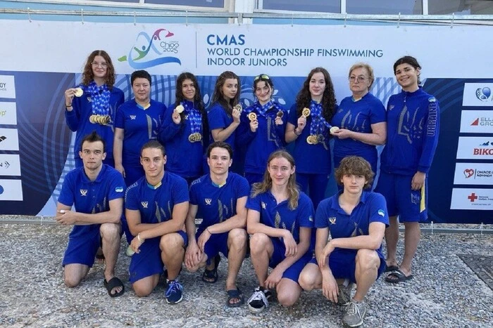 Українські дайвери здобули 10 нагород чемпіонату світу