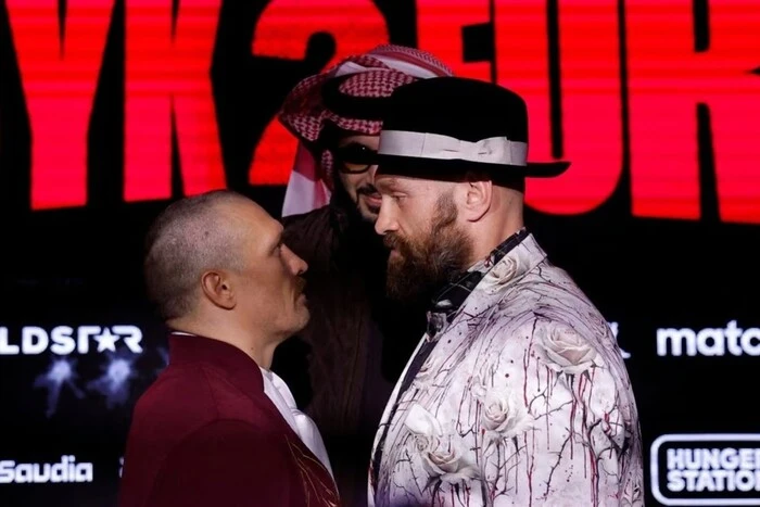 Usyk i Fury ustanowili rekord na bitwie spojrzeń