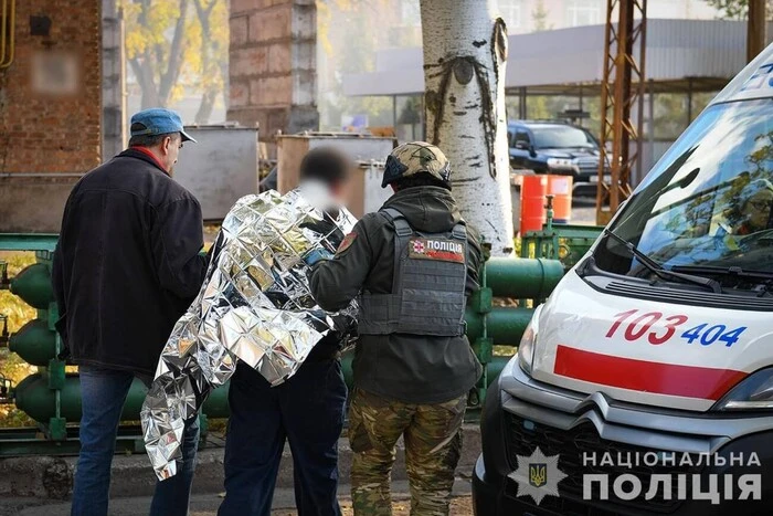Взрыв в Запорожье: кадры с места