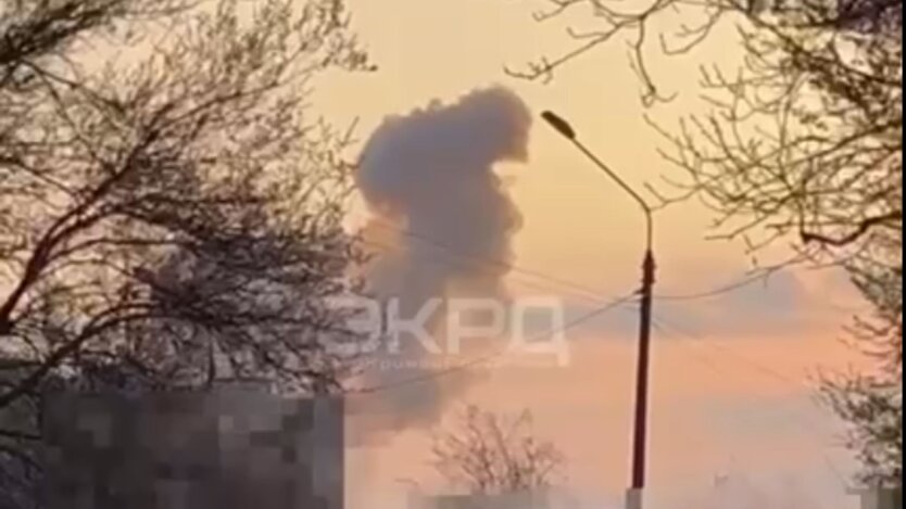 Авария в жилом микрорайоне с балиствичной ракетой