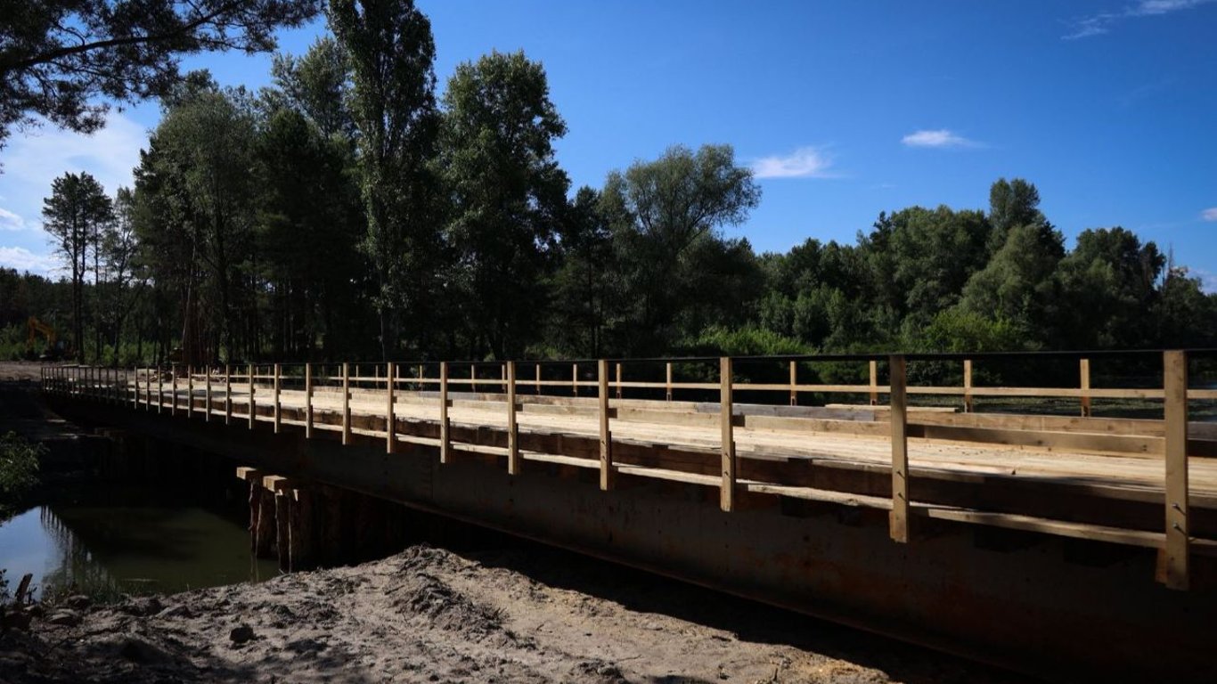 The passage through the emergency bridge in Kyiv region is closed – where there is no way